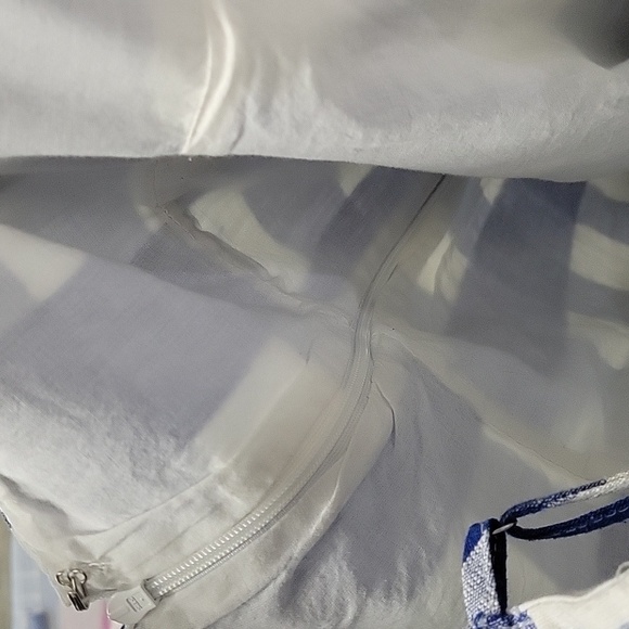 Altar'd State Blue Gingham Plaid Linen Blend Mini Dress Size L - Picture 9 of 12